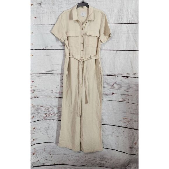 Rails Callie Belted Utility Jumpsuit Size Medium - Picture 3 of 7